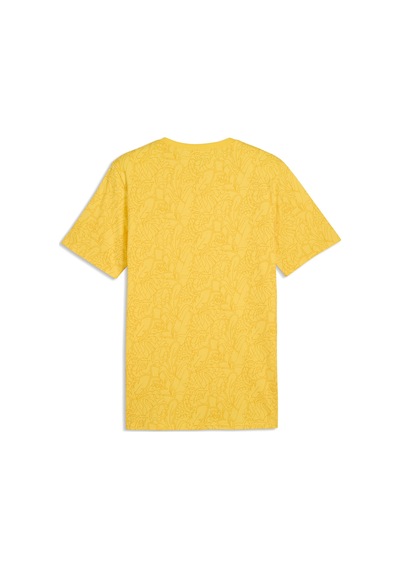 Puma Neymar Jr Passion Aop Erkek Sarı Futbol T-shirt 52895702