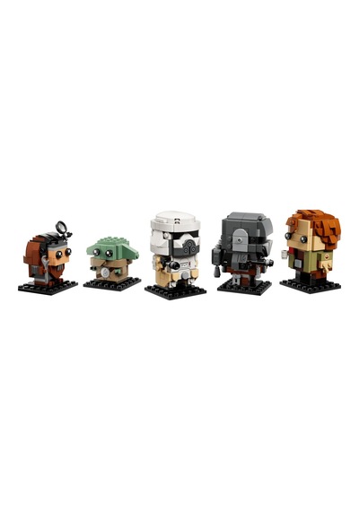 Lego Brickheadz The Mandalorian And Grogu: Allies & Villains 40856