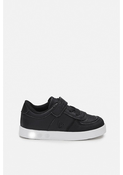 Vicco Sam Işıklı Unisex Okul Öncesi Siyah/beyaz Sneaker Siyah - Beyaz