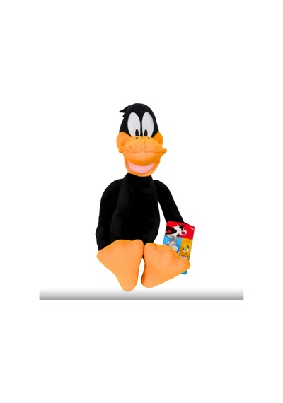 Peluş Duffy Duck 25 Cm Looney Tunes Siyah