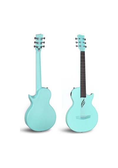 Enya Nova Go Bl Mavi Renk Akustik Gitar