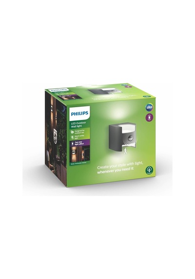 Mygarden Led Dış Mekan Duvar Işığı, 2 Ampül, Paslanmaz Çelik, 4.5w, Ip44, Metal, Çarkol Çok Renkli