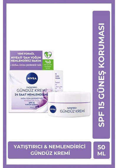 4 Adet Nivea Günlük Yatıştırıcı Krem 50 Ml