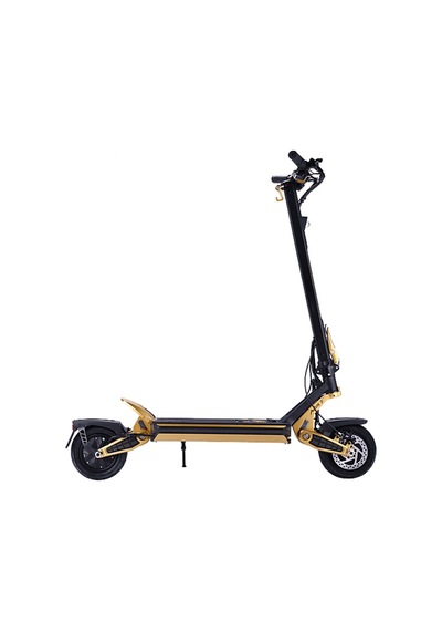 Mukuta 9 Plus 1600 W 70 Km Menzil Elektrikli Scooter Siyah Sarı Siyah, Sarı