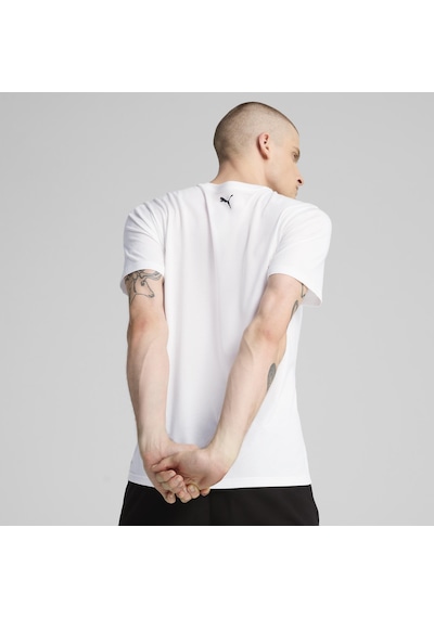 Puma Tad Tech Triblend Tee Erkek Tişört Beyaz