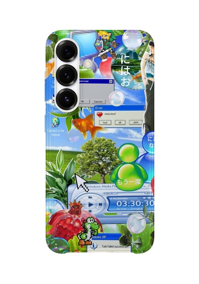 Samsung Galaxy S25 Uyumlu Baskılı Şeffaf Telefon Kılıfı Koleksiyon: Aeroglass Mirage 10