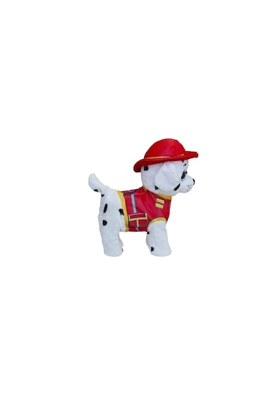 Paw Patrol Köpek Yürüyen, Havlayan Müzikli Tasmalı Kumandalı Peluş Oyuncak Paw Patrol Peluş Köpek, Paw Petrol Oyuncak Kırmızı