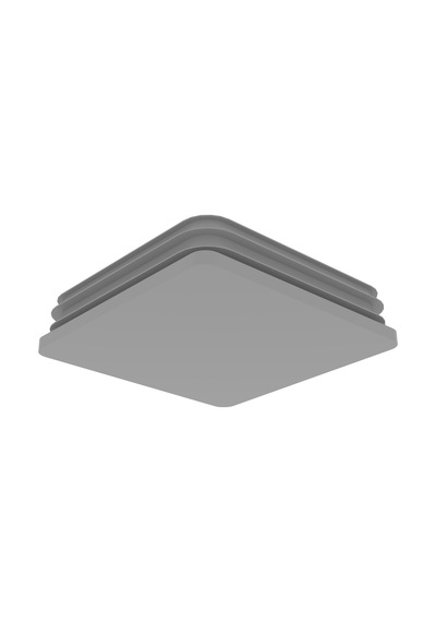 Cateksss 120x120 Mm Profil İçin Kademeli İçe Geçme Profil Tapası, Profil Kapak, Profil Tapa Gri Ral7035 - 5 Li Paket