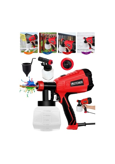 Alman Professional Gt-1400 Watt Kablolu Sprey Boya Püskürtme Tabancası Dezenfektan İlaçlama Makinesi