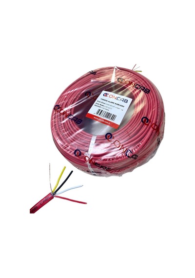 Oncab 2x2x0.60mm Jysty Yangın Alarm Kablosu 100mt