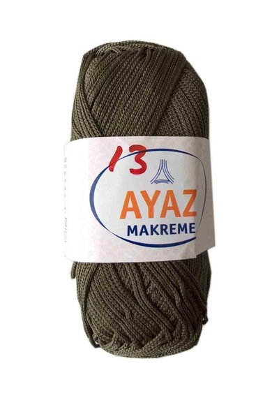 Angel Çanta Aksesuar 100 Gram Polyester Makrome No:13 Haki