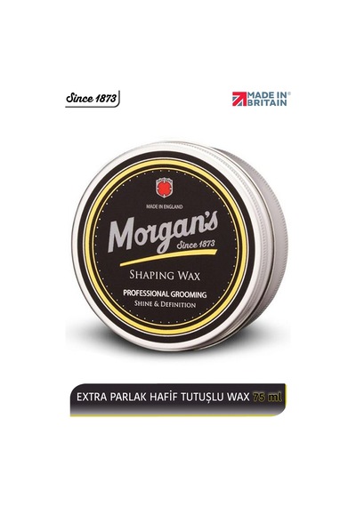 Morgan's Shaping Wax - Extra Parlak Hafif Tutuşlu Şekillendirici Wax 75 Ml