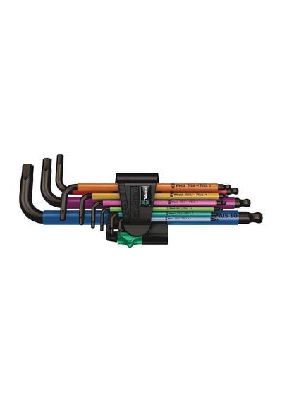Wera 950 Spkl-9 Sm N Renkli Alyan Set 05073593001