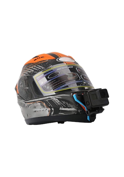Kask Kamera Çene Tutucu Tüm Kameralar İle Uyumlu Gplus Gp523 Mavi