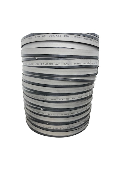 Röntgen 3,66x27x0,9 Bimetal Şerit Testere 3/4 Diş - M-51 Paslanmaz