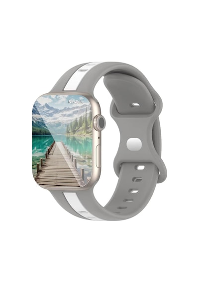 Kordon Dual Renkli Kopma Karşıtı Kordon Spor Rahatsız Etmeyen Watch Ultra 2/1 9 8 Se 7 6 5 4 3 2 1 İle Uyumlu Kordon Çok Renkli