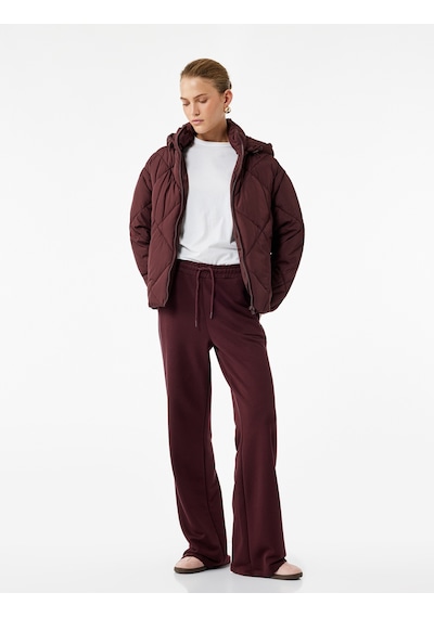Koton Polar Cep Detaylı Uzun Kollu Fermuarlı Su İtici Kapşonlu Kapitone Mont Bordo 6wak20011ew Bordo Koton Polar Cep Detaylı Uzun Kollu Fermuarlı Su İtici Kapşonlu Kapitone Mont Bordo 6wak20011ew Bordo