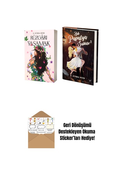 Rüzgârı Yaşamak + Bir Papatya Şarkısı 2 Ciltli + Okuma Sticker'ları