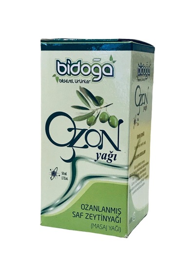 Bidoğa Ozonlanmış Saf Zeytinyağı Masaj Yağı 50 ML