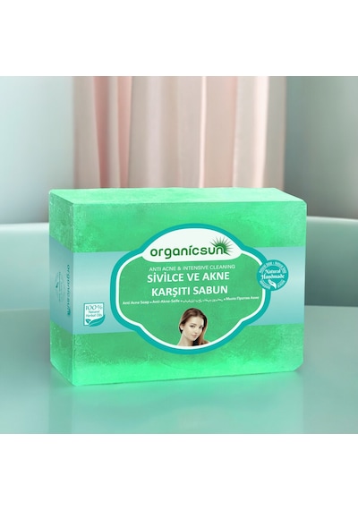 Organicsun Akne ve Sivilce Karşıtı Sabun 140 G