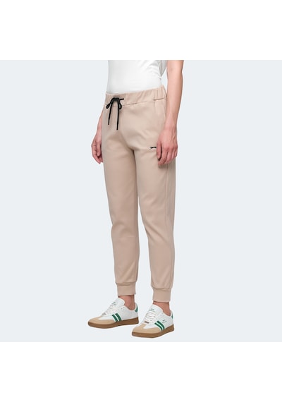Slazenger VETERAN RBN Kadın Cepli Bej Eşofman Altı