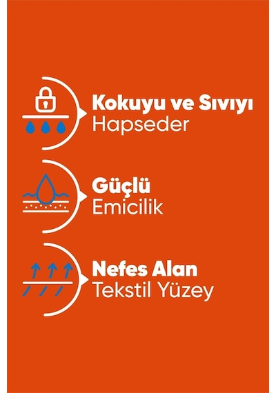Medium Emici Külot 30 Lu 4 Paket 120 Adet M