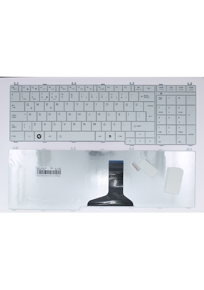 Toshiba Uyumlu Satellite C660 Laptop Klavyesi Beyaz 127140032892