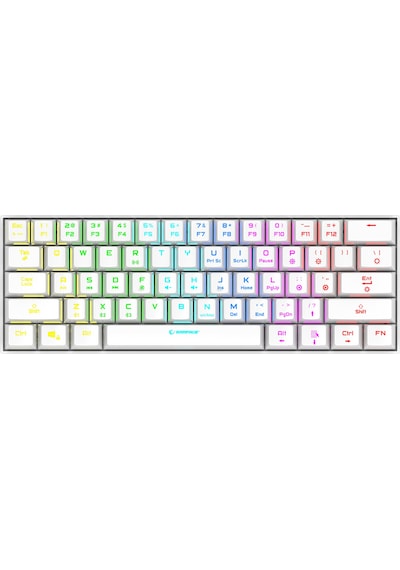 Rampage KB-RX63 B-Atom Blue Switch Bluetooth Rgb Mekanik Oyuncu Klavyesi
