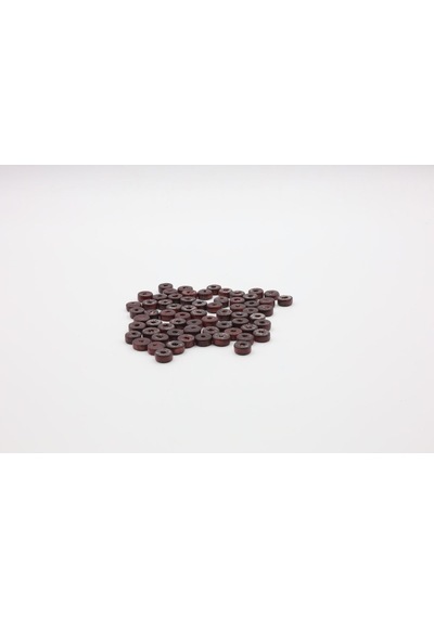 Ahşap Boncuk Tıpa 8mm çok renkli