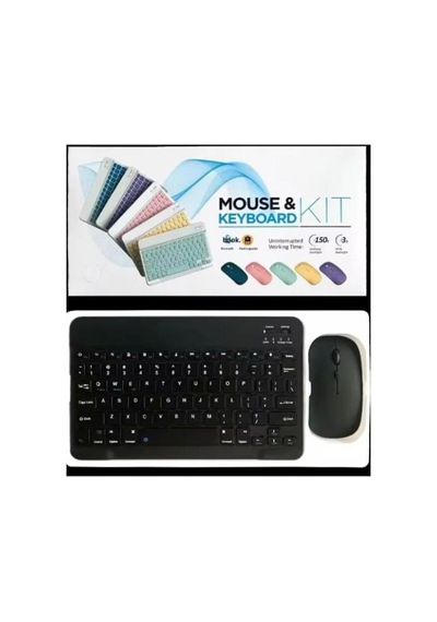 Zr20km Siyah Kablosuz Klavye Mouse Set Diğer