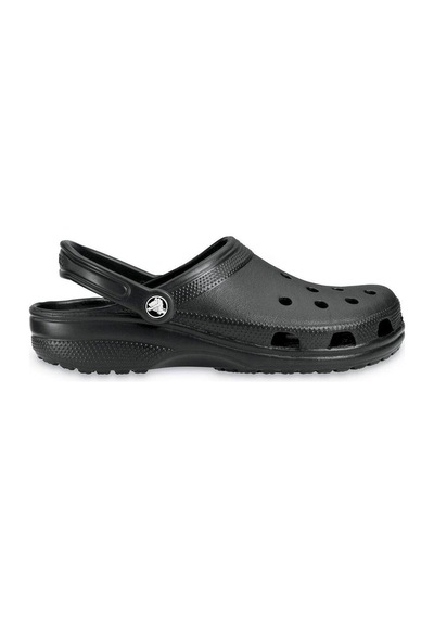 Crocs Unısex Marka Logolu Rahat Günlük Kullanım Siyah Terlik 10001-001-7563 Siyah
