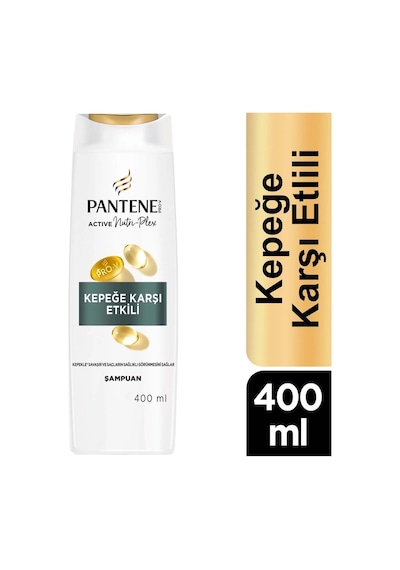 Pantene Kepeğe Karşı Etkili Şampuan 400 Ml Beyaz