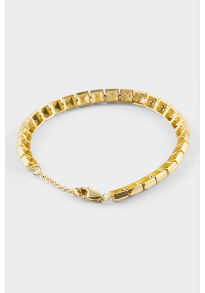 Defacto Reis X DeFacto Kare Figürlü Gold Bileklik G2697AXNS