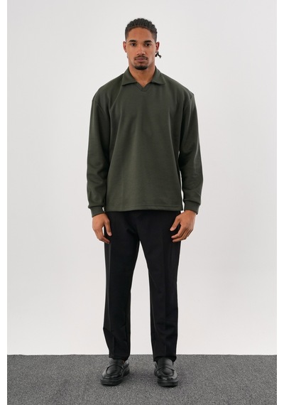 Redline Ease Oversize Sweatshirt Haki