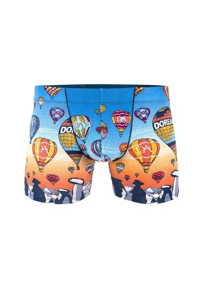 Doreanse Erkek Modal Çok Renkli Baskılı Torbalı Boxer 1819 (389420635) Çok Renkli