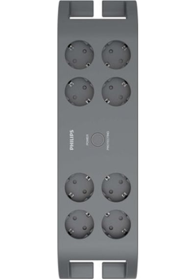Philips Spn3180a/62 Akım Korumalı Priz 8'li 900j Çocuk Güvenliği Çıkışı 2 M