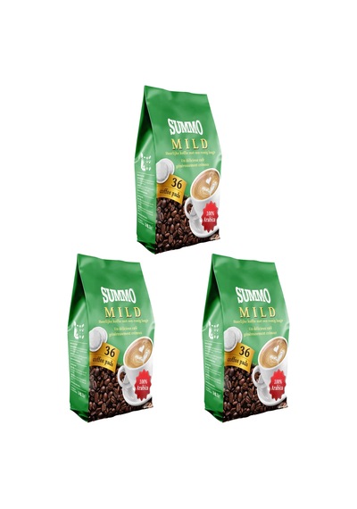 Summo Mild 108'li Avantaj Paketi Senseo Pads Coffee PodKahve Kapsülü 3 x 36'lı