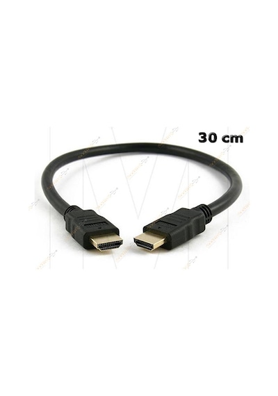 30Cm Kısa Hdmi Kablo Altın Uçlu Full Hd 3D V1.4B