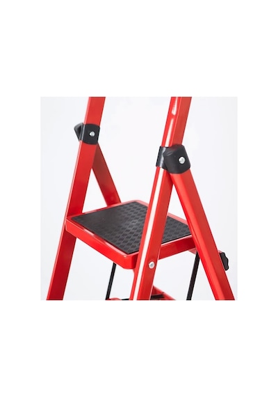 Ebax 6 Basamaklı Lüks Katlanır Ev Tipi Merdiven Geniş Kaymaz Basamaklı 150 Kg