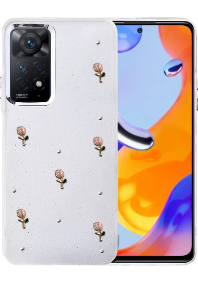 Xiaomi Redmi Note 11 Pro Fiyonk Desenli Kapak - Desen 6 -