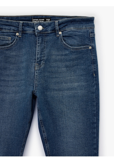 Koton Pamuklu Normal Bel Skinny Fit Jean Pantolon - Michael Jean Orta İndigo 6sam40013nd İndigo Koton Pamuklu Normal Bel Skinny Fit Jean Pantolon - Michael Jean Orta İndigo 6sam40013nd İndigo
