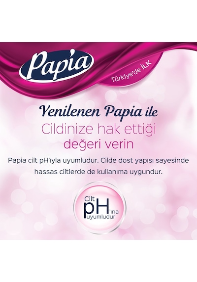 Papia Tuvalet Kağıdı (3 Katlı) 64 Lü Pk (2Pk*32)