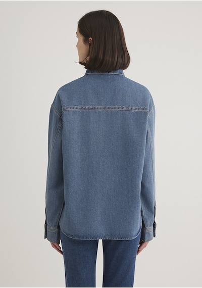 Mavi - Bekka Classic Denim Indigo Mavisi Jean Gömlek 1211000-89250 Mavi