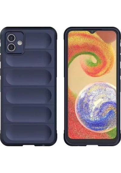 Newface Samsung Uyumlu,  Galaxy A06 Kılıf Optimum Silikon - Lacivert