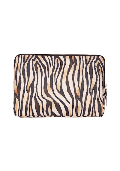 Bloominbag Stripy Tricky 13-14 İnç Laptop / Macbook Uyumlu Kılıf Siyah - Kahverengi