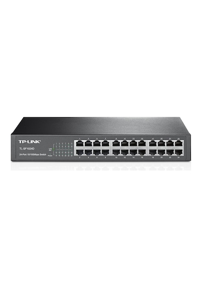 Tp-lınk Tl-sf1024d 24 Port 10/100 Metal Kasa Rackmount Swıtch
