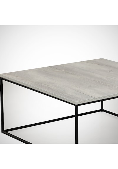 Poly Orta Sehpa Metal & Orta Masa Deniz Meşe /Metal Ayaklı Sehpa Poly Orta Sehpa Metal & Orta Masa Deniz Meşe /Metal Ayaklı Sehpa