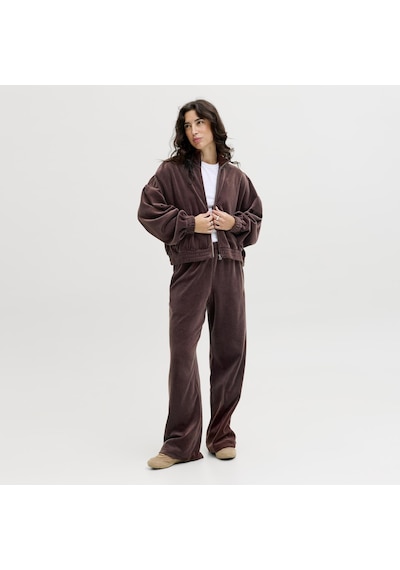 Jack & Jones Kadin Logo Detayli Fermuarli Hirka - Snookie - 12286456 Bracken