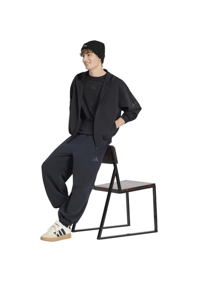 Adidas M Sl Erkek Spor Sweatshırt - Ku8006 Siyah