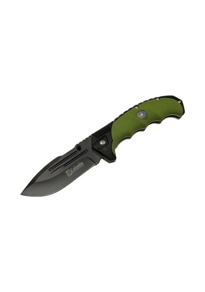 Fst4008-b Oluklu Siyah Kamp Çakı 22 Cm - Otomatik